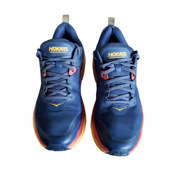 Hoka One One Challenger ATR 6 Outer Space/Radiant Yellow Men's Shoes Size 12 D - Picture 5 of 12